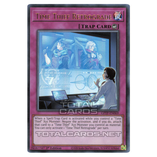 Yu-Gi-Oh! - Ghosts from the Past - Time Thief Retrograde (Ultra Rare) GFTP-EN069
