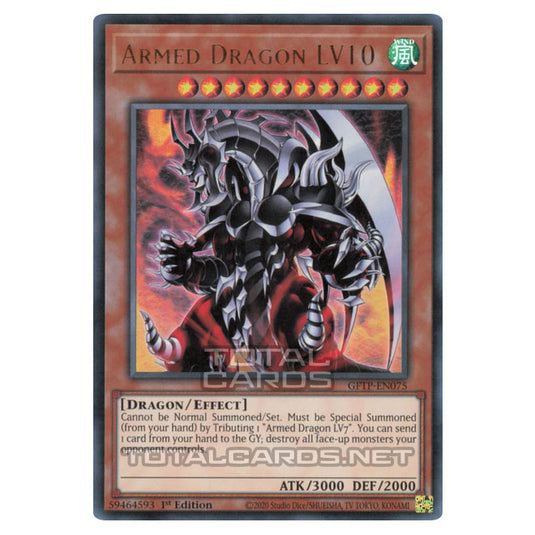 Yu-Gi-Oh! - Ghosts from the Past - Armed Dragon LV10 (Ultra Rare) GFTP-EN075