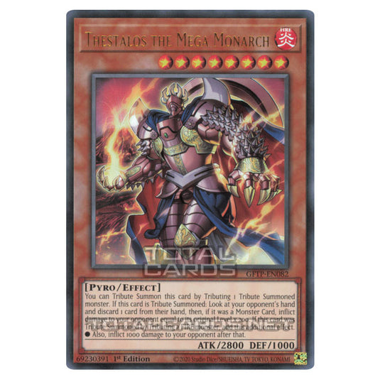 Yu-Gi-Oh! - Ghosts from the Past - Thestalos the Mega Monarch (Ultra Rare) GFTP-EN082