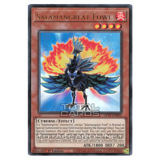 Yu-Gi-Oh! - Ghosts from the Past - Salamangreat Fowl (Ultra Rare) GFTP-EN092