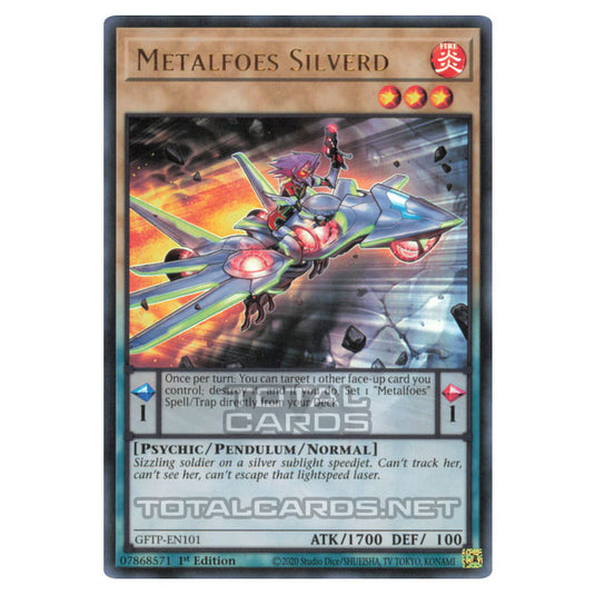 Yu-Gi-Oh! - Ghosts from the Past - Metalfoes Silverd (Ultra Rare) GFTP Yu-Gi-Oh! - Ghosts from the Past - Metalfoes Silverd (Ultra Rare) GFTP