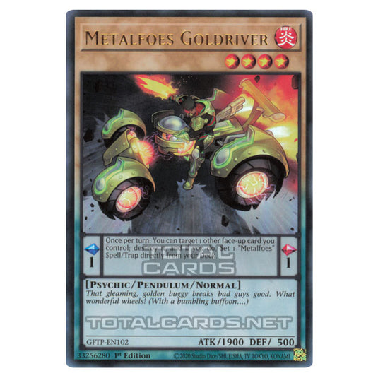 Yu-Gi-Oh! - Ghosts from the Past - Metalfoes Goldriver (Ultra Rare) GFTP-EN102