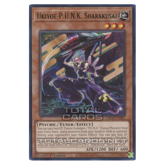 Yu-Gi-Oh! - The Grand Creators - Ukiyoe-P.U.N.K. Sharakusai (Rare) GRC Yu-Gi-Oh! - The Grand Creators - Ukiyoe-P.U.N.K. Sharakusai (Rare) GRC