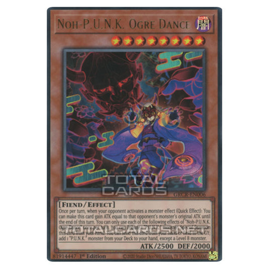 Yu-Gi-Oh! - The Grand Creators - Noh-P.U.N.K. Ogre Dance (Collector's Rare) GRCR-EN006A