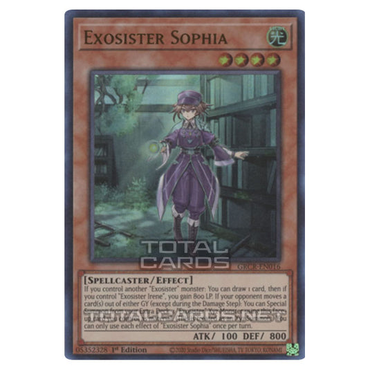 Yu-Gi-Oh! - The Grand Creators - Exosister Sophia (Collector's Rare) GRCR-EN016A