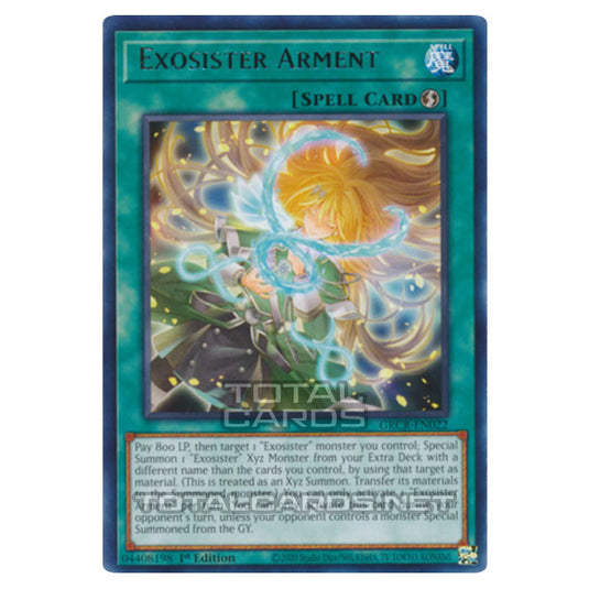 Yu-Gi-Oh! - The Grand Creators - Exosister Arment (Rare) GRCR-EN022