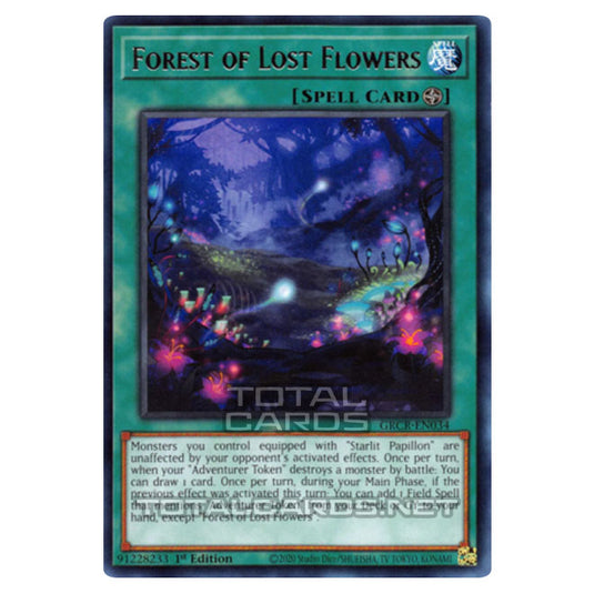 Yu-Gi-Oh! - The Grand Creators - Forest of Lost Flowers (Rare) GRCR-EN034