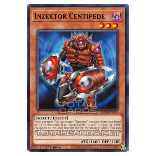 Yu-Gi-Oh! - The Grand Creators - Inzektor Centipede (Rare) GRCR-EN039
