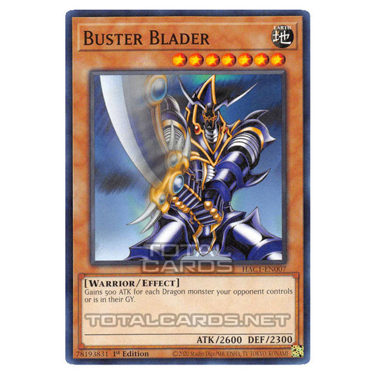 Yu-Gi-Oh! - Hidden Arsenal - Chapter 1 - Buster Blader (Normal Parallel Rare) HAC1-EN007A