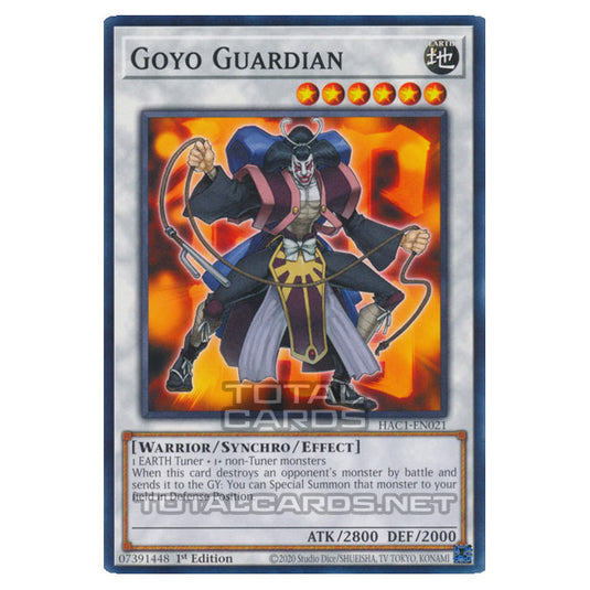 Yu-Gi-Oh! - Hidden Arsenal - Chapter 1 - Goyo Guardian (Common) HAC1-EN021