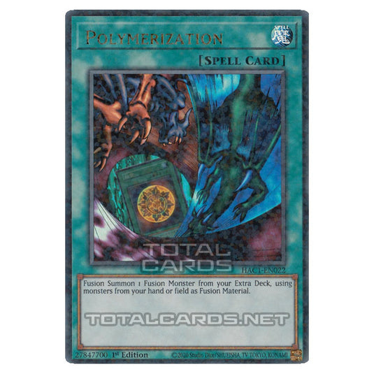 Yu-Gi-Oh! - Hidden Arsenal - Chapter 1 - Polymerization (DT04 art) (Ultra Parallel Rare) HAC1-EN022