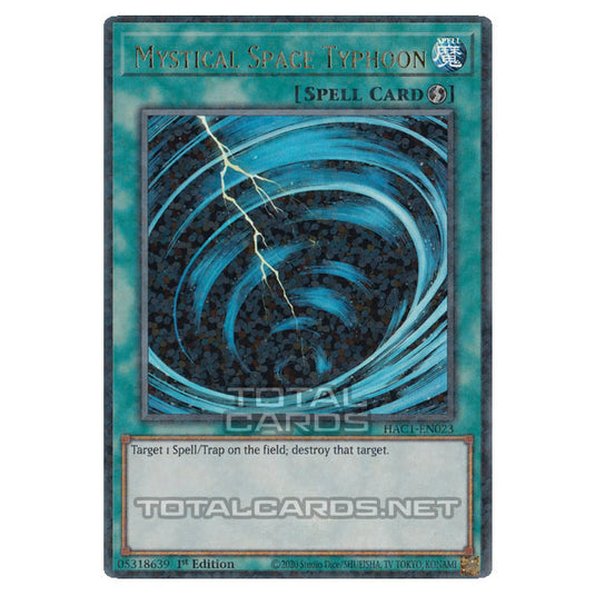 Yu-Gi-Oh! - Hidden Arsenal - Chapter 1 - Mystical Space Typhoon (Ultra Parallel Rare) HAC1-EN023