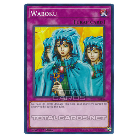 Yu-Gi-Oh! - Hidden Arsenal - Chapter 1 - Waboku (Common) HAC1-EN026