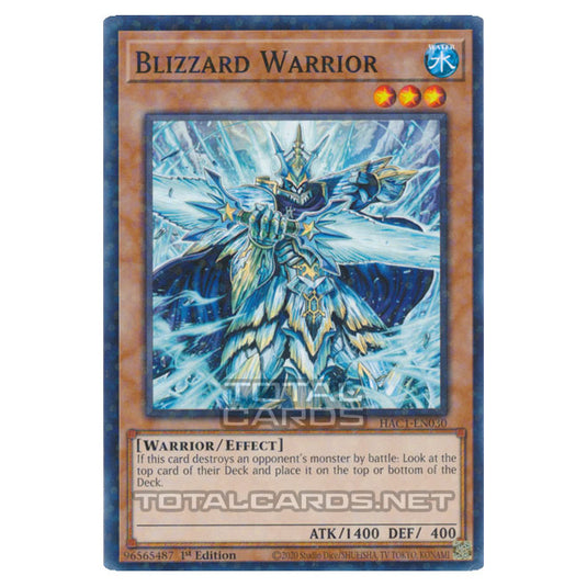 Yu-Gi-Oh! - Hidden Arsenal - Chapter 1 - Blizzard Warrior (Normal Parallel Rare) HAC1-EN030A