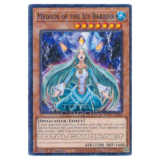 Yu-Gi-Oh! - Hidden Arsenal - Chapter 1 - Medium of the Ice Barrier (Normal Parallel Rare) HAC1-EN034A