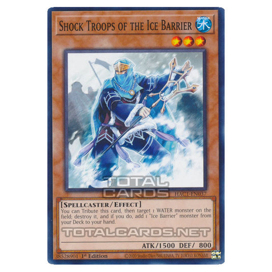 Yu-Gi-Oh! - Hidden Arsenal - Chapter 1 - Shock Troops of the Ice Barrier (Common) HAC1-EN037