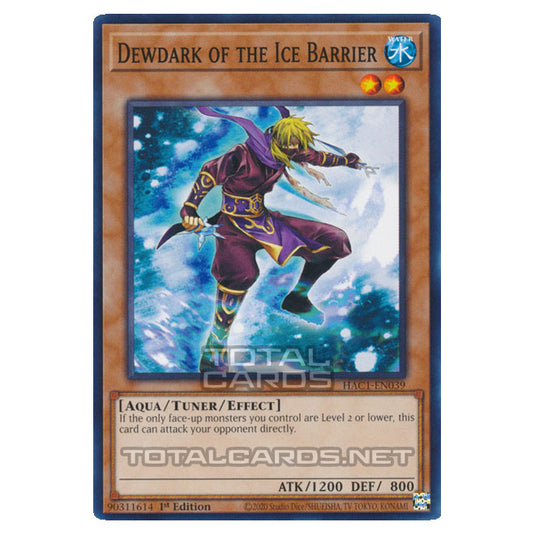 Yu-Gi-Oh! - Hidden Arsenal - Chapter 1 - Dewdark of the Ice Barrier (Common) HAC1-EN039