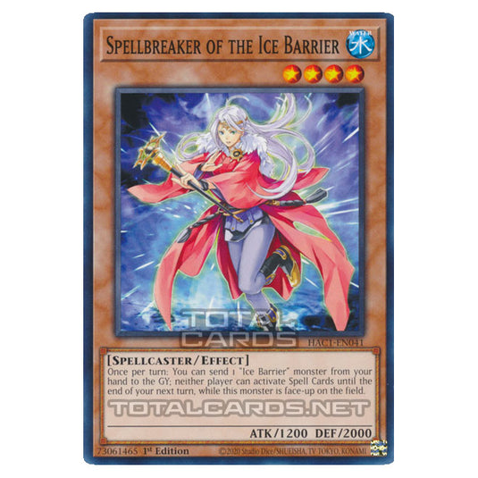 Yu-Gi-Oh! - Hidden Arsenal - Chapter 1 - Spellbreaker of the Ice Barrier (Common) HAC1-EN041