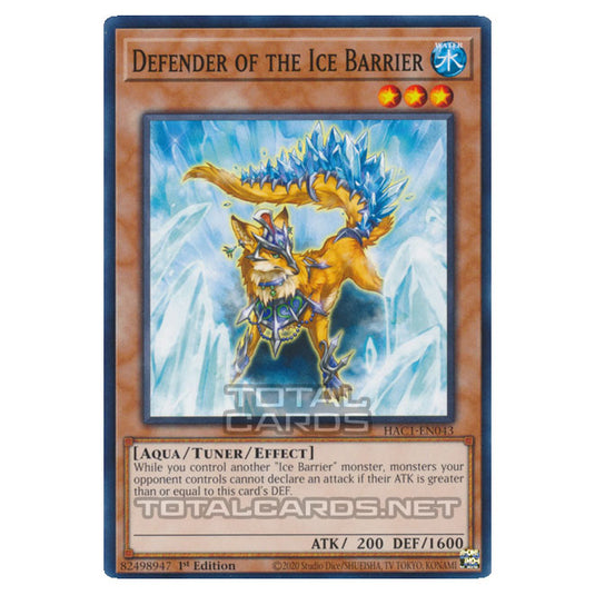 Yu-Gi-Oh! - Hidden Arsenal - Chapter 1 - Defender of the Ice Barrier (Common) HAC1-EN043