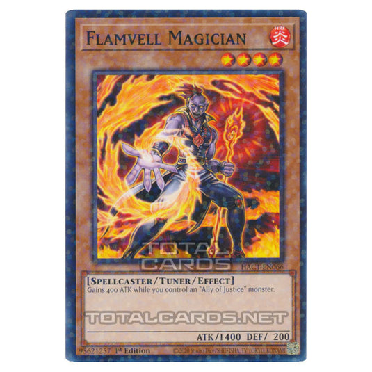 Yu-Gi-Oh! - Hidden Arsenal - Chapter 1 - Flamvell Magician (Normal Parallel Rare) HAC1-EN066A