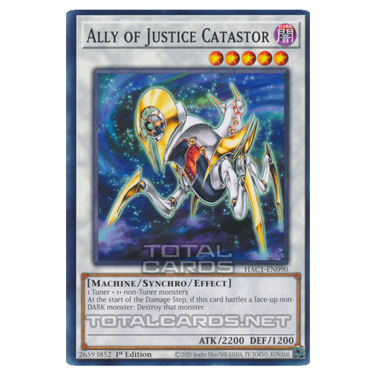 Yu-Gi-Oh! - Hidden Arsenal - Chapter 1 - Ally of Justice Catastor (Normal Parallel Rare) HAC1-EN090A