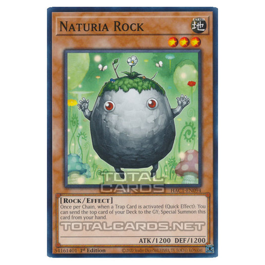 Yu-Gi-Oh! - Hidden Arsenal - Chapter 1 - Naturia Rock (Common) HAC1-EN094