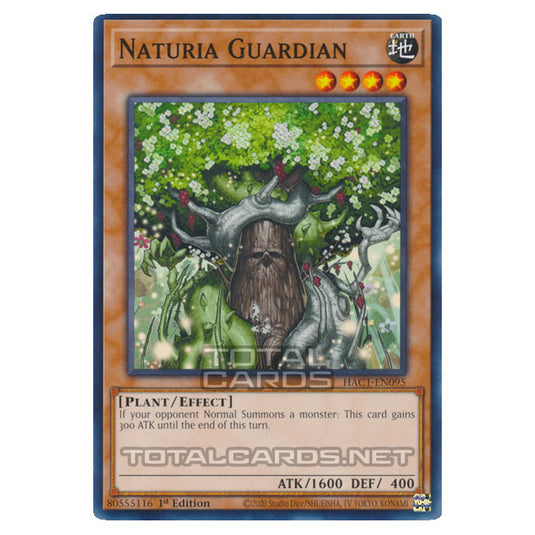 Yu-Gi-Oh! - Hidden Arsenal - Chapter 1 - Naturia Guardian (Common) HAC1-EN095