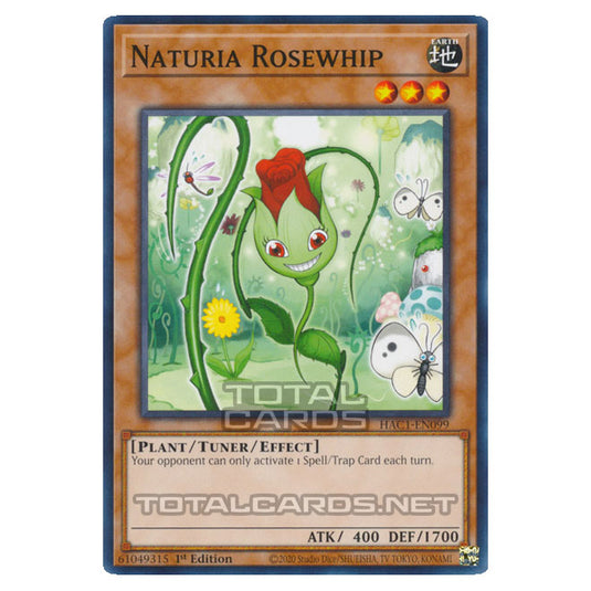 Yu-Gi-Oh! - Hidden Arsenal - Chapter 1 - Naturia Rosewhip (Common) HAC1-EN099