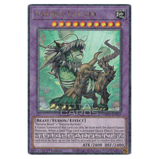 Yu-Gi-Oh! - Hidden Arsenal - Chapter 1 - Naturia Exterio (Ultra Parallel Rare) HAC1-EN119