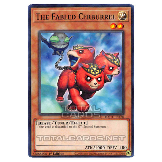 Yu-Gi-Oh! - Hidden Arsenal - Chapter 1 - The Fabled Cerburrel (Normal Parallel Rare) HAC1-EN138A