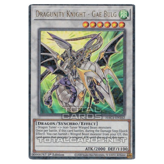 Yu-Gi-Oh! - Hidden Arsenal - Chapter 1 - Dragunity Knight - Gae Bulg (Ultra Parallel Rare) HAC1-EN162