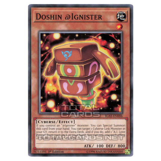 Yu-Gi-Oh! - Ignition Assault - Doshin @Ignister (Common) IGAS-EN006