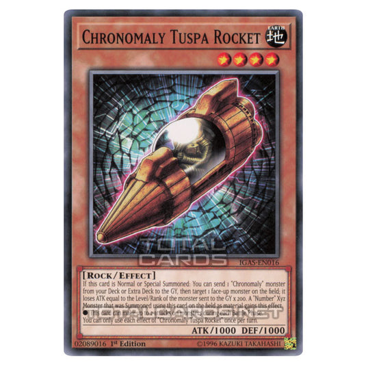 Yu-Gi-Oh! - Ignition Assault - Chronomaly Tuspa Rocket (Common) IGAS-EN016