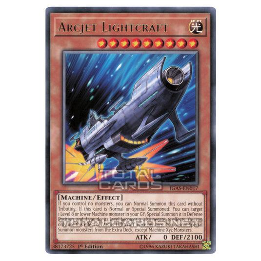 Yu-Gi-Oh! - Ignition Assault - Arcjet Lightcraft (Rare) IGAS-EN017