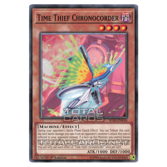 Yu-Gi-Oh! - Ignition Assault - Time Thief Chronocorder (Common) IGAS-EN018