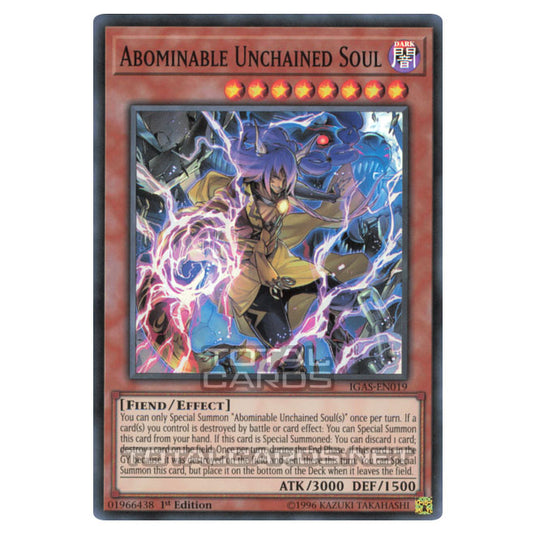 Yu-Gi-Oh! - Ignition Assault - Abominable Unchained Soul (Super Rare) IGAS-EN019