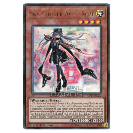 Yu-Gi-Oh! - Ignition Assault - Sky Striker Ace - Roze (Ultra Rare) IGA Yu-Gi-Oh! - Ignition Assault - Sky Striker Ace - Roze (Ultra Rare) IGA