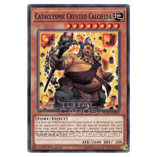 Yu-Gi-Oh! - Ignition Assault - Cataclysmic Crusted Calcifida (Common) IGAS-EN025