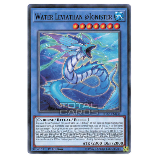 Yu-Gi-Oh! - Ignition Assault - Water Leviathan @Ignister (Common) IGAS-EN034