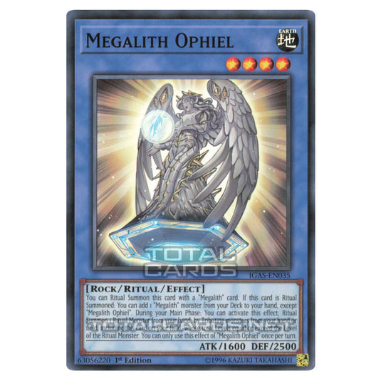 Yu-Gi-Oh! - Ignition Assault - Megalith Ophiel (Super Rare) IGAS-EN035