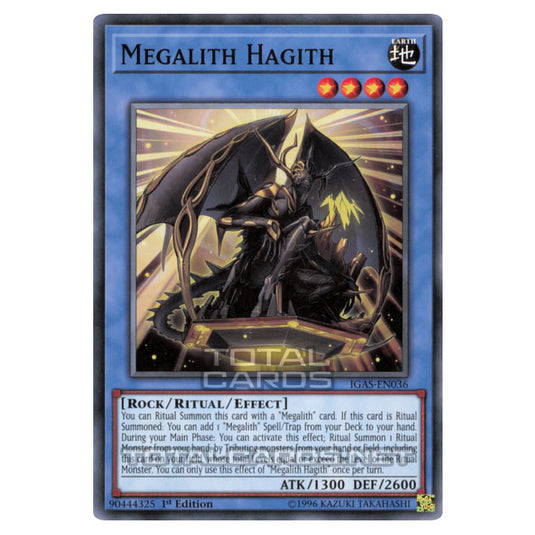 Yu-Gi-Oh! - Ignition Assault - Megalith Hagith (Common) IGAS-EN036