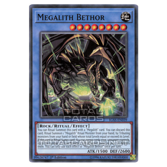 Yu-Gi-Oh! - Ignition Assault - Megalith Bethor (Common) IGAS-EN039