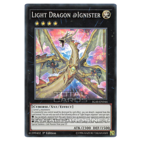 Yu-Gi-Oh! - Ignition Assault - Light Dragon @Ignister (Super Rare) IGA Yu-Gi-Oh! - Ignition Assault - Light Dragon @Ignister (Super Rare) IGA