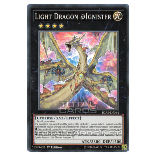 Yu-Gi-Oh! - Ignition Assault - Light Dragon @Ignister (Super Rare) IGAS-EN044