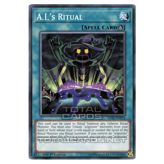 Yu-Gi-Oh! - Ignition Assault - A.I.&#039;s Ritual (Common) IGAS-EN054