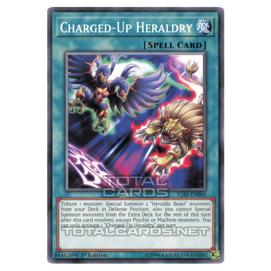 Yu-Gi-Oh! - Ignition Assault - Charged-Up Heraldry (Common) IGAS-EN060
