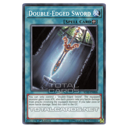 Yu-Gi-Oh! - Ignition Assault - Double-Edged Sword (Common) IGAS-EN068