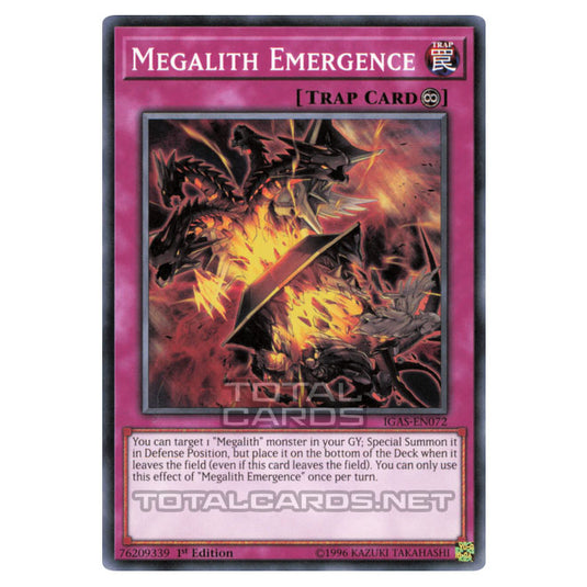 Yu-Gi-Oh! - Ignition Assault - Megalith Emergence (Common) IGAS-EN072