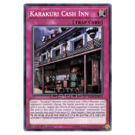 Yu-Gi-Oh! - Ignition Assault - Karakuri Cash Inn (Common) IGAS-EN073