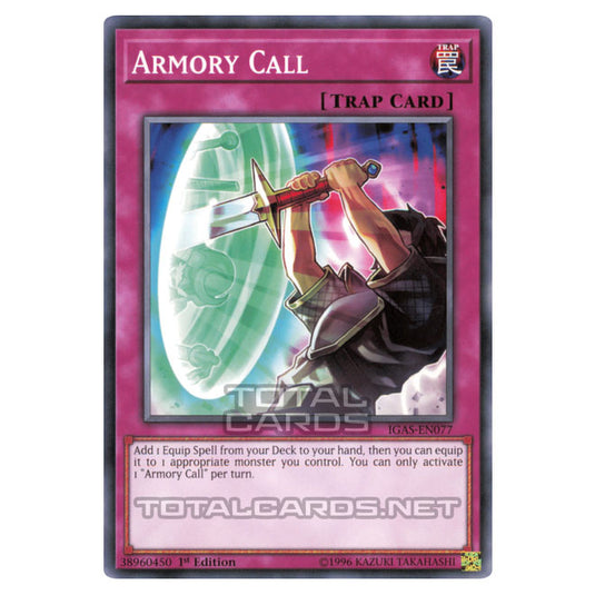 Yu-Gi-Oh! - Ignition Assault - Armory Call (Common) IGAS-EN077